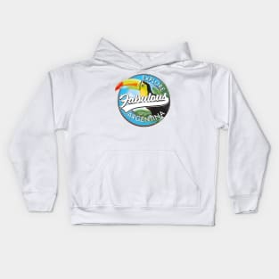 explore fabulous Argentina logo Kids Hoodie